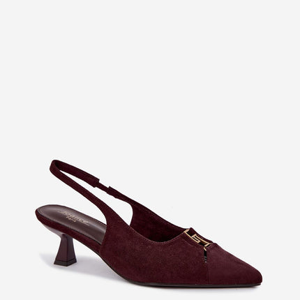 Step in Style Women's Block Heel Pumps - Comfortable & Elegant Design
