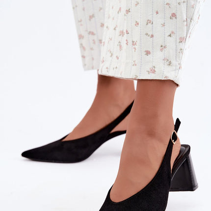 Step in Style Women's Block Heel Pumps - Comfortable & Elegant Design