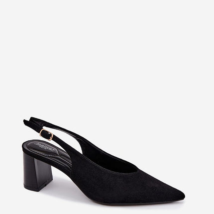 Step in Style Women's Block Heel Pumps - Comfortable & Elegant Design