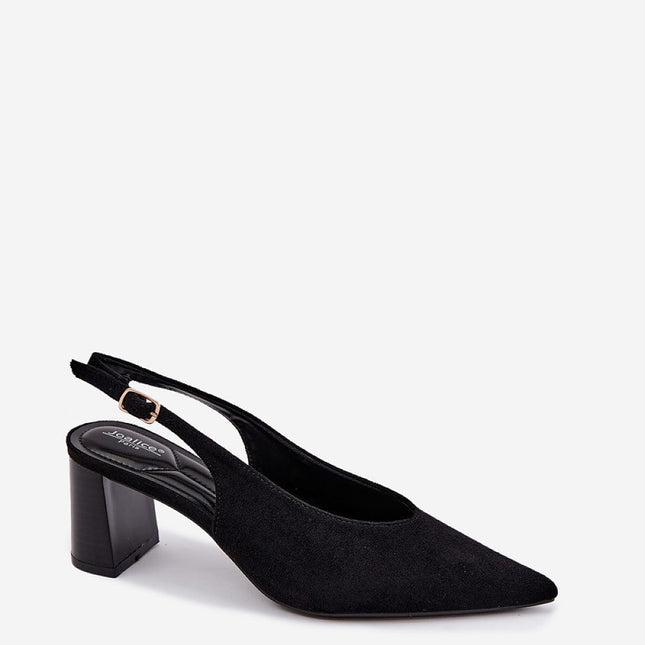 Step in Style Women's Block Heel Pumps - Comfortable & Elegant Design