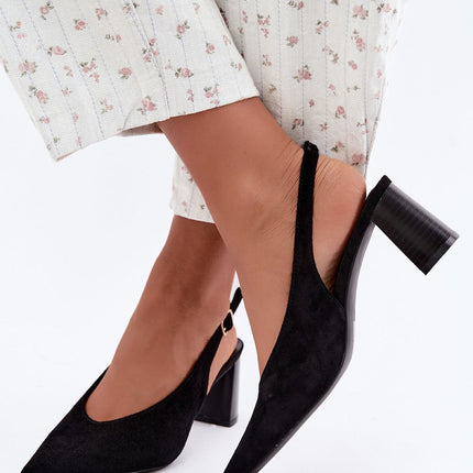 Step in Style Women's Block Heel Pumps - Comfortable & Elegant Design