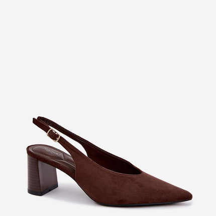Step in Style Women's Block Heel Pumps - Comfortable & Elegant Design