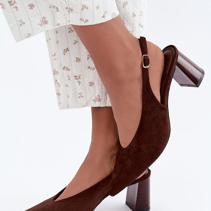 Step in Style Women's Block Heel Pumps - Comfortable & Elegant Design