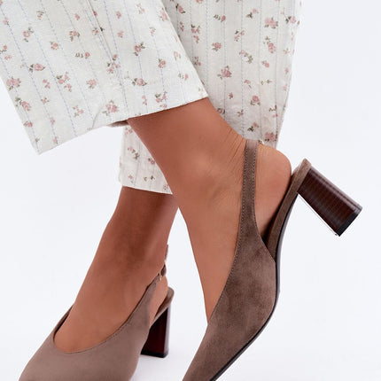 Step in Style Women's Block Heel Pumps - Comfortable & Elegant Design
