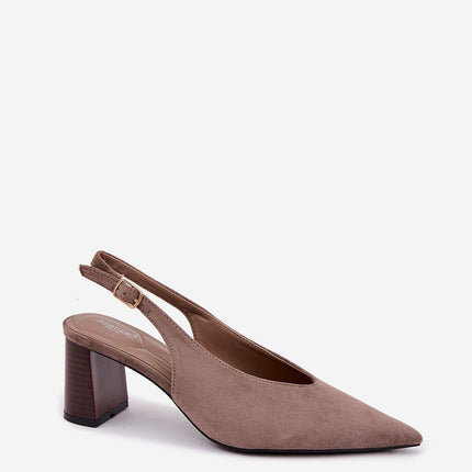 Step in Style Women's Block Heel Pumps - Comfortable & Elegant Design