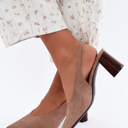 Step in Style Women's Block Heel Pumps - Comfortable & Elegant Design