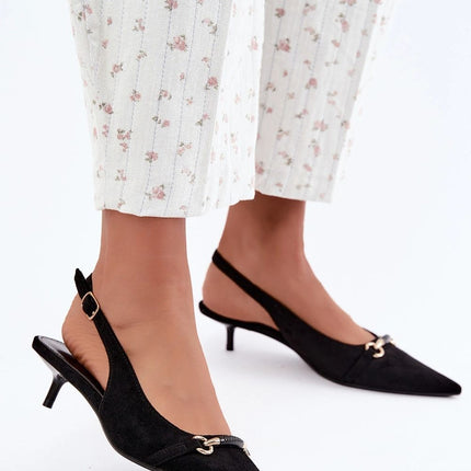 Step in Style Elegant High Heel Pumps with Cushioned Insole and Classi