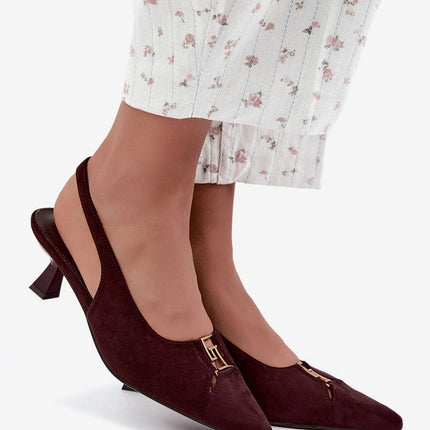 Step in Style Women's Block Heel Pumps - Comfortable & Elegant Design