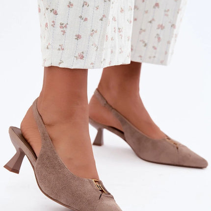 Step in Style Women's Block Heel Pumps - Comfortable & Elegant Design
