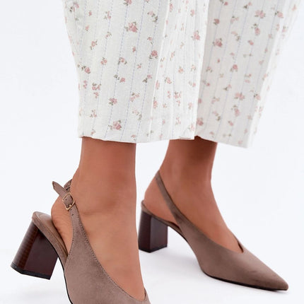 Step in Style Women's Block Heel Pumps - Comfortable & Elegant Design