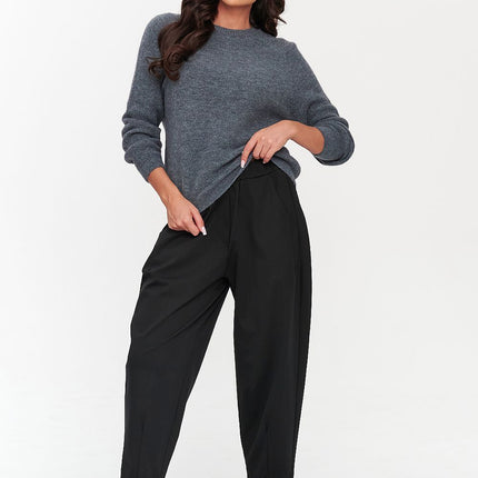  Women trousers model 230861 Makadamia 