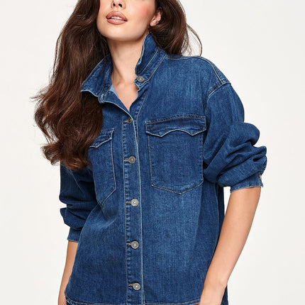  Long sleeve shirt model 230871 Makadamia 