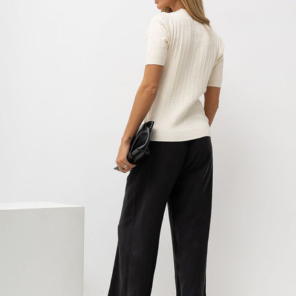  Short sleeve sweater model 230895 Italy Moda 