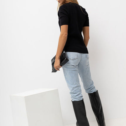  Short sleeve sweater model 230896 Italy Moda 