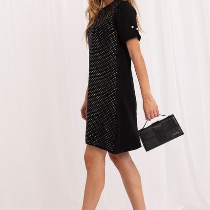 Italy Moda Elegant Evening Dress with Sleeveless Design & Floor-Length