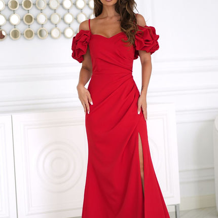  Long dress model 230919 Bicotone 