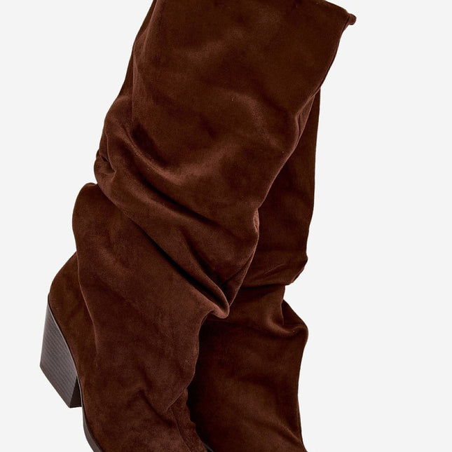 Step in Style Professional Heel Boots with Cushioned Insole & Durable