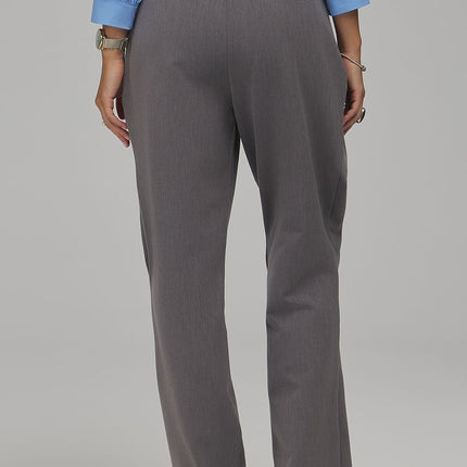 Nife Women's Professional Trousers with Tailored Fit and Stretch Fabri