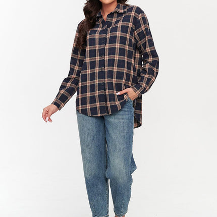  Long sleeve shirt model 231010 Makadamia 