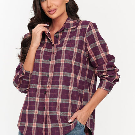  Long sleeve shirt model 231011 Makadamia 
