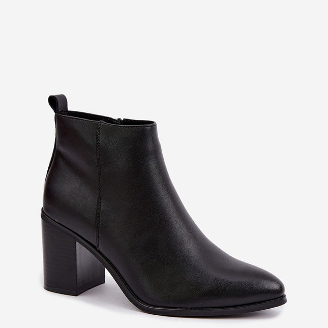 Step in Style Professional Heel Boots with Cushioned Insole & Durable