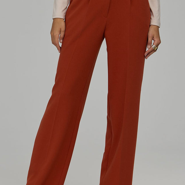 Nife Women's Professional Trousers with Tailored Fit and Stretch Fabri