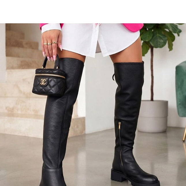 Solea Thigh-High Boots with Comfortable Cushioning & Durable Sole