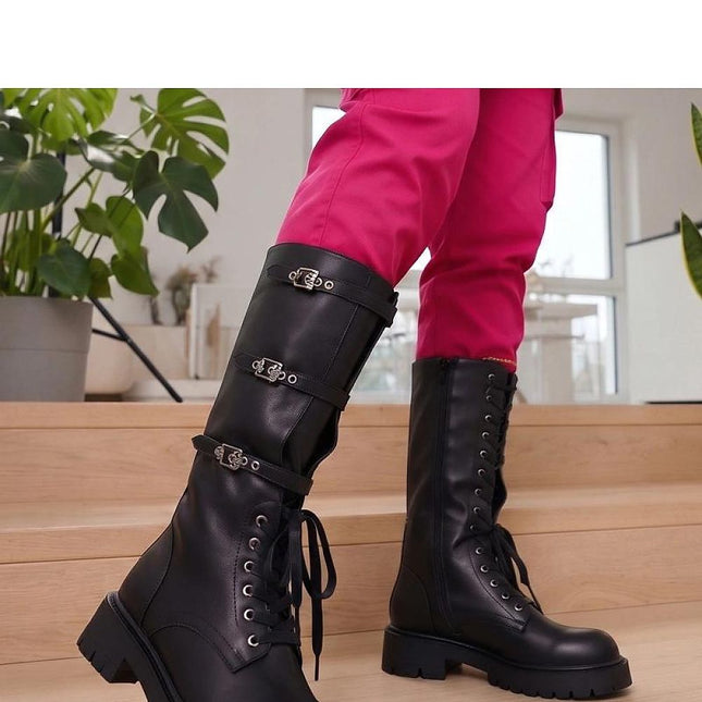Solea Elegant Thigh-High Boots with Comfortable Heel and Sleek Design