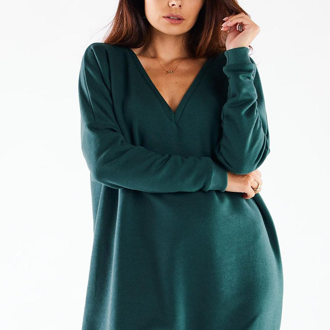 Infinite You Women's Professional Daydress with Pockets & Short Sleeve