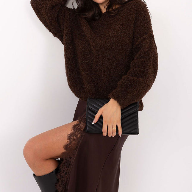 Italy Moda Professional Knit Jumper with Soft Fabric and Elegant Fit