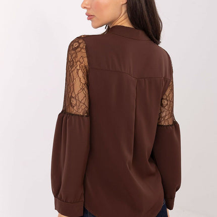 Italy Moda Professional Long Sleeve Shirt with Breathable Fabric & Cla