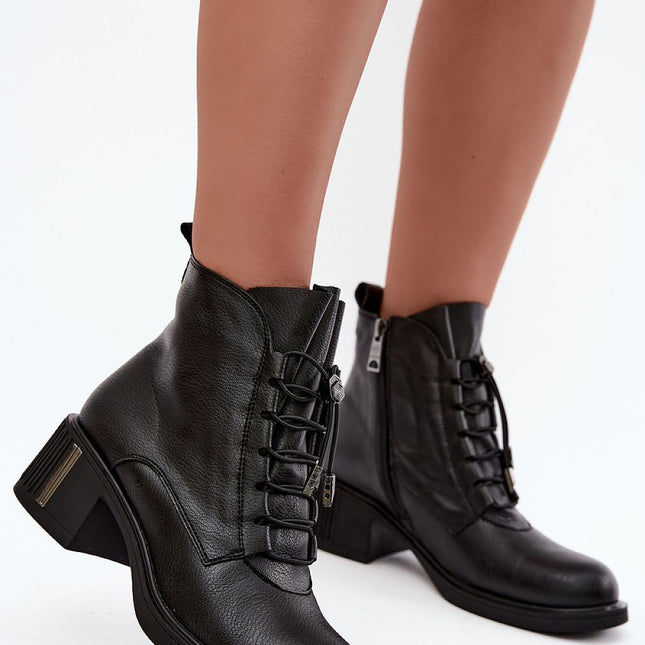 Step in Style Professional Heel Boots with Cushioned Insole & Durable