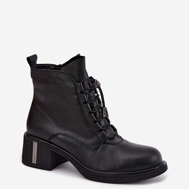 Step in Style Professional Heel Boots with Cushioned Insole & Durable