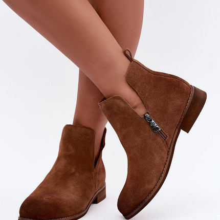 Step in Style Professional Leather Ankle Boots with Cushioned Insole
