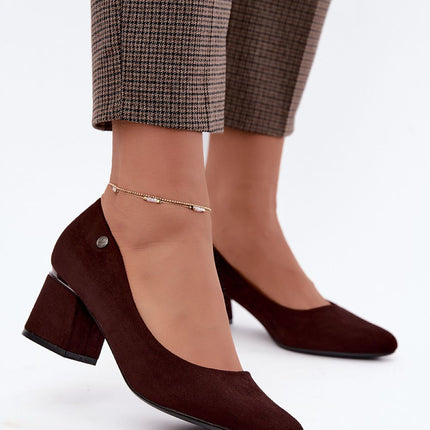 Step in Style Women's Block Heel Pumps with Comfortable Cushioning