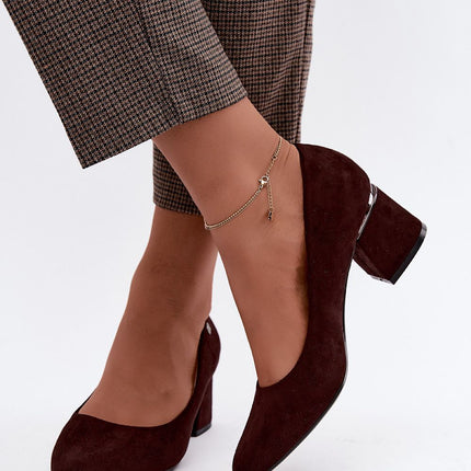 Step in Style Women's Block Heel Pumps with Comfortable Cushioning