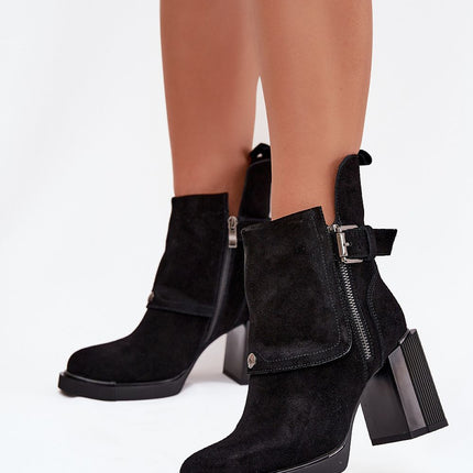 Step in Style Women's Heel Boots - Sleek Design & Comfortable Fit