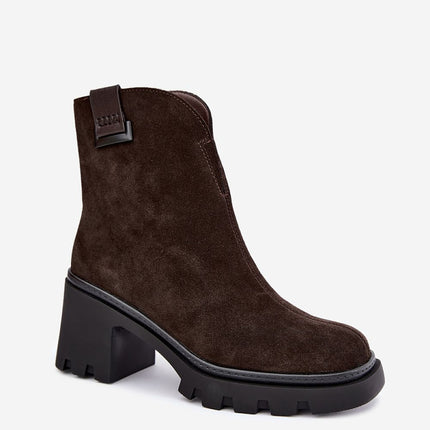 Step in Style Professional Heel Boots with Comfort Cushioning