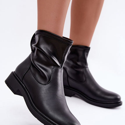 Step in Style Professional Leather Ankle Boots with Cushioned Insole