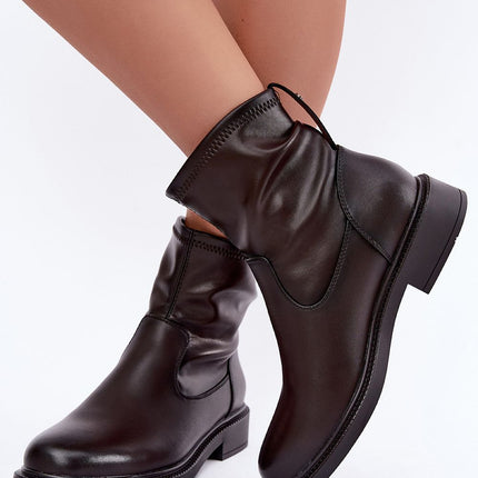Step in Style Professional Leather Boots with Cushioned Insole and Dur
