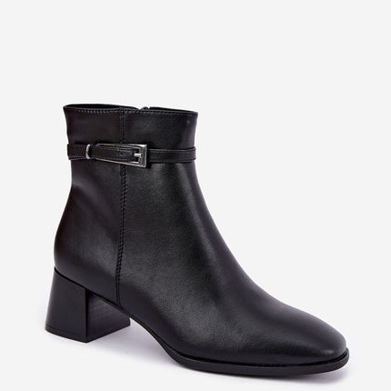 Step in Style Women's Professional Heel Boots - Comfortable & Stylish