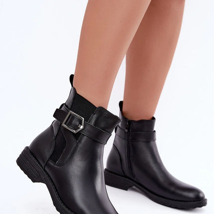 Step in Style Professional Leather Boots with Cushioned Insole