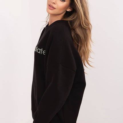 Women’s Cotton Elastane Sweatshirt – Classic Fit & Elegant Embroidery - Très Elite