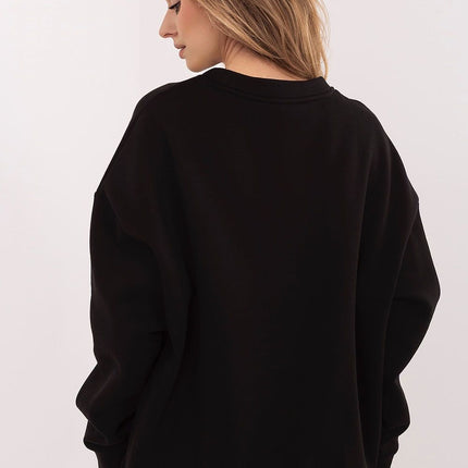 Women’s Cotton Elastane Sweatshirt – Classic Fit & Elegant Embroidery - Très Elite