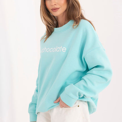 Women’s Cotton Elastane Sweatshirt – Classic Fit & Elegant Embroidery - Très Elite