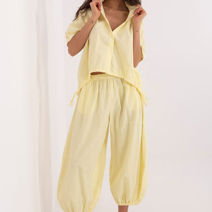 Rue Paris Women's Professional Trousers with Tailored Fit and Stretch