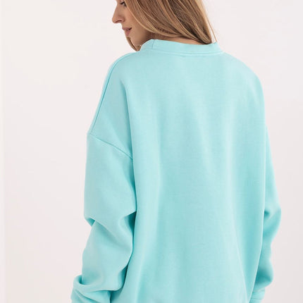 Women’s Cotton Elastane Sweatshirt – Classic Fit & Elegant Embroidery - Très Elite