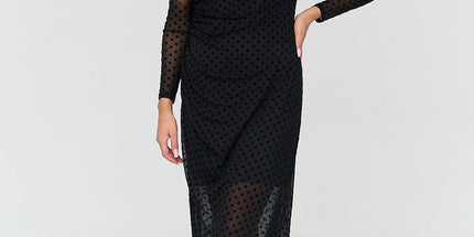 Evening dress model 231992 Makadamia 