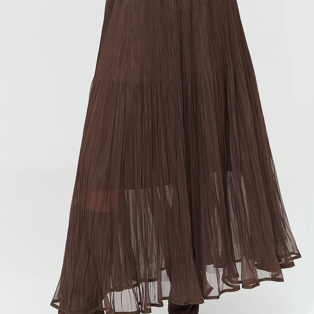  Long skirt model 231998 Makadamia 