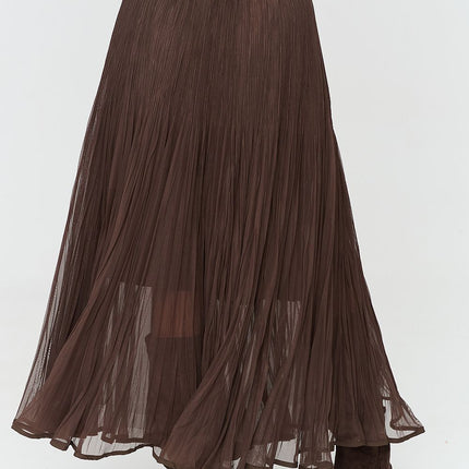  Long skirt model 231998 Makadamia 